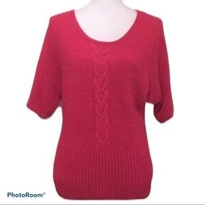 Cable & Gauge Short Sleeve Sweater